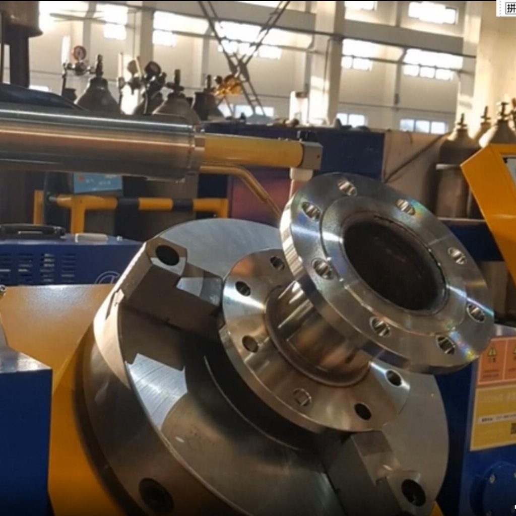 Automatic Double End Flange Welding Machine - Cylinder/Tank ...